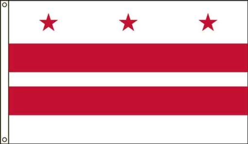 Washington D.C 4'x6 Ply Flag