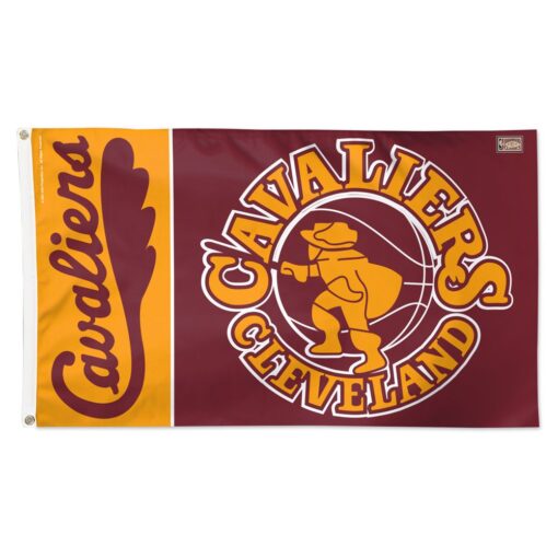 Cleveland Cavaliers Hardwoods Flag 3' x 5' Deluxe Flag.
