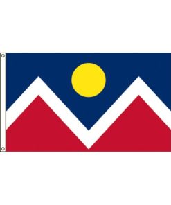 City & County Of Denver 2-Ply II Flag
