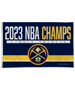 Denver Nuggets 2023 NBA Champions Banner Flag - 3'x5'