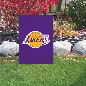 15″ X 10 1/2″ Los Angeles Lakers MINI GARDEN/WINDOW FLAG