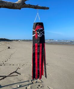 Pirate I'm Jolly Roger 6"x40" Windsock