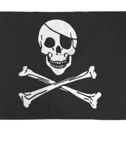 Jolly Roger 3'X5' Poly Flag, Skull & Crossbones 3X5' Flag