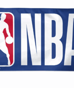 National Basketball Association Official NBA JERRY-WEST-LOGO Deluxe 3'x5' FLAG