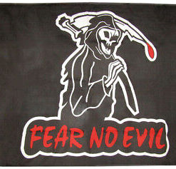 Pirate Fear No Evil 3X5 Black