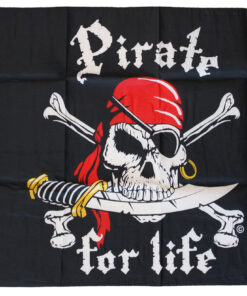 Pirates For Life Flag 3x5ft Poly