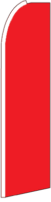 Solid Red Blade/ Feather