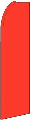 Solid Shocking Orange Blade/ Feather