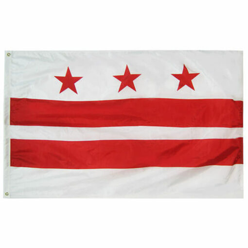 Washington D.C 3'x5' Nylon Flag