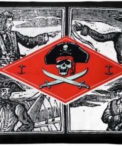 Pirate Captains Flag 3x5ft Poly