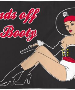 Hands Off My Booty Flag 3x5ft Poly