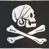 Henry Avery Black Pirate Flag 3x5ft Poly