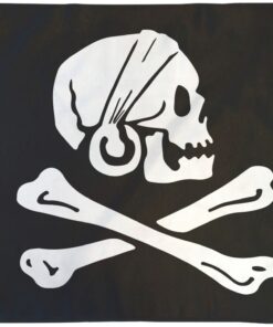 Henry Avery Black Pirate Flag 3x5ft Poly