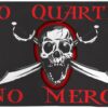 No Quarter No Mercy Pirate Flag 3x5ft Poly