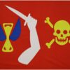 Christopher Moody Pirate Flag 3x5ft Poly
