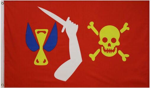 Christopher Moody Pirate Flag 3x5ft Poly