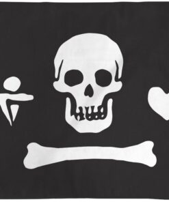 Stede Bonnett Pirate Flag 3x5ft Poly