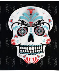 Sugar Skull Flag 3x5ft Poly
