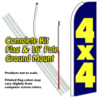 4x4 (Blue) Kit