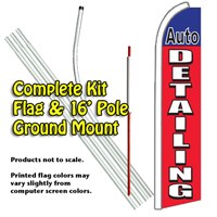 Auto Detailing (Blue,Red) Kit