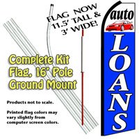 Auto Loans (White-Blue) Kit