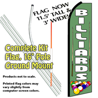 Billiards Green Flag Kit