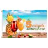 It's 5 O'clock Somewhere 3'x5' Nylon Flag Printed on heavy duty nylon