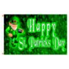 Our festive & colorful collection of St. Pat's Leprechaun 3'x5' screen-printed nylon flag speaks for itself