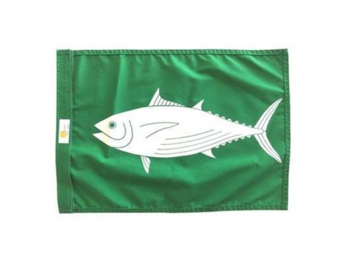 Skipjack / Aku Fish Flag 12" x 18"