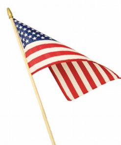 American U.S. Stick Flag Bulk 1440. 8"x12"
