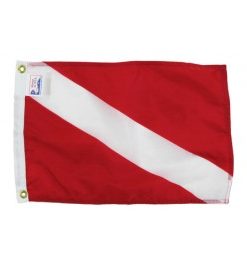 Skin Diver 10" x 15" Flags