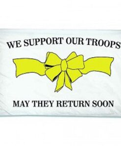 Support Our Troops - 3'x5' Nylon Flag