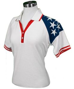 Freedom Pique Womens Polo Shirt White