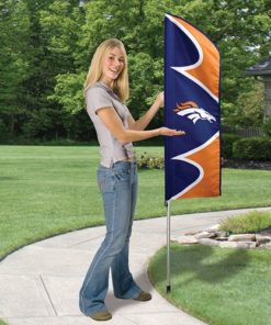 Denver Broncos Feather Flag Kit