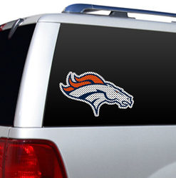 DENVER BRONCOS 12" LARGE WINDOW FILM