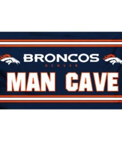 Denver Broncos Man Cave Flag