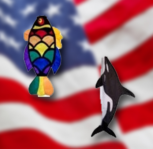 3D Fish Windsocks