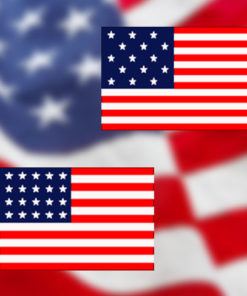 History Of The US Flag (Polyester)