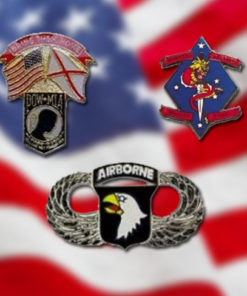 Military Pins and Emblems