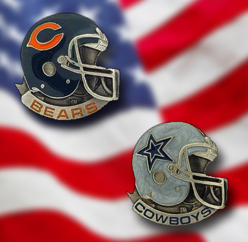 NFL Helmet Pins