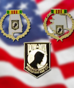 POW/MIA Pins and Emblems