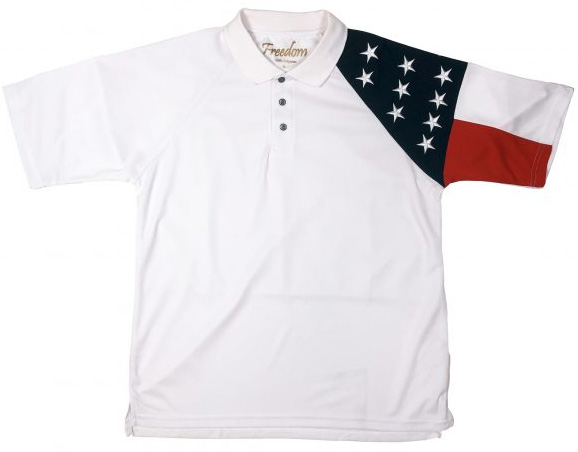 Allegiance Freedom Men's Polo Shirt - Image 3