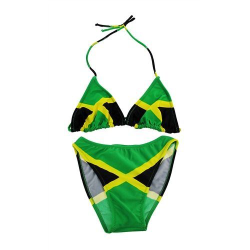 Jamaican Flag Bikini Top Swimsuit Tops Bikinis Women Anps Prevention Sante Fr