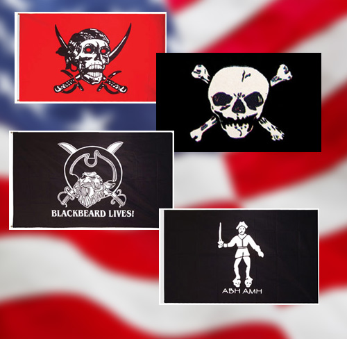 Jolly Roger Skull 3x5 Flags