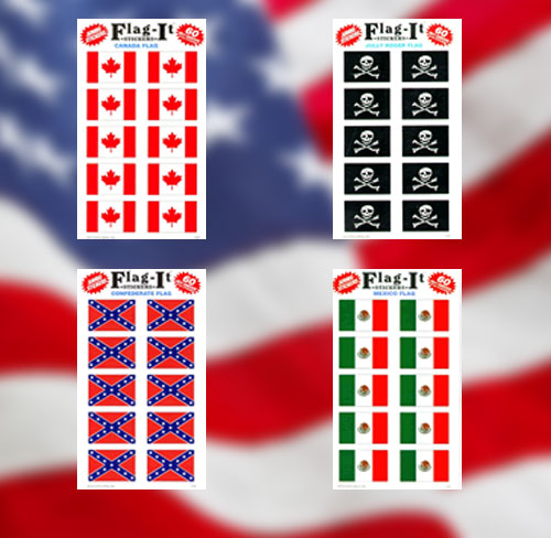 Stamp Size Decals