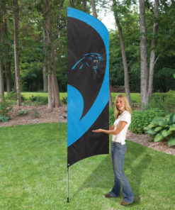 Carolina Panthers Tall Team Flag Kit