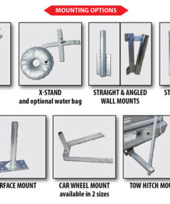 Feather Flagpoles- Mounts- Brackets