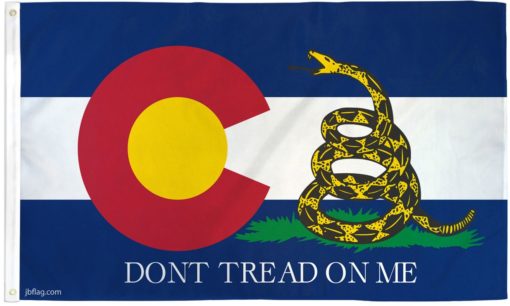 Colorado State Gadsden Flag