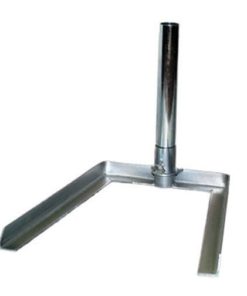 Tire Mount Silver Base