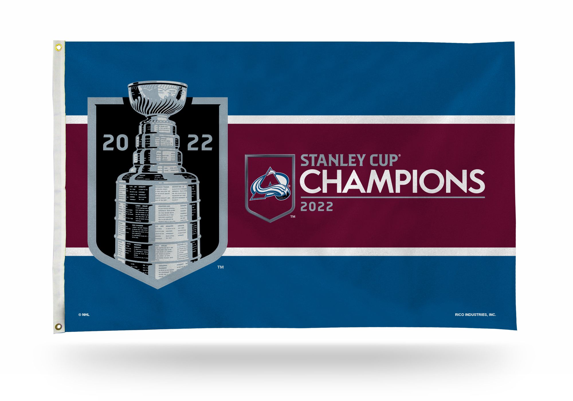 Colorado Avalanche Stanley Cup Champions, High Quality Vinyl Stickers